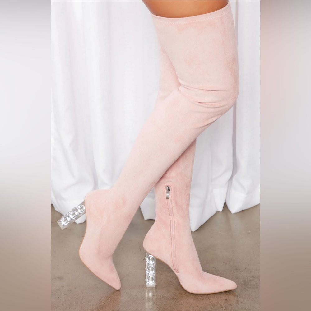Over the knee boot